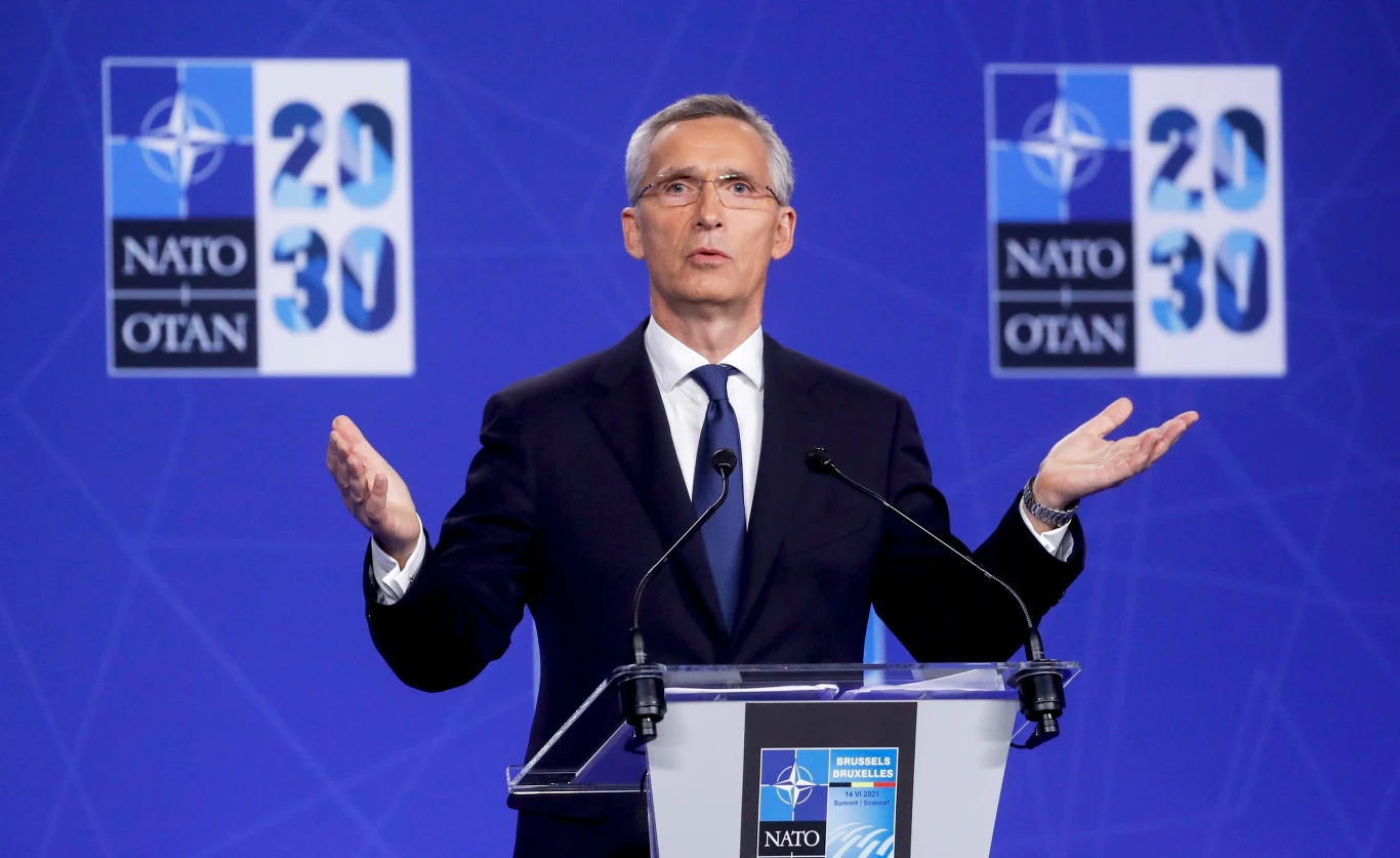 Sekretarz generalny NATO Jens Stoltenberg Sekretarz generalny NATO Jens Stoltenberg