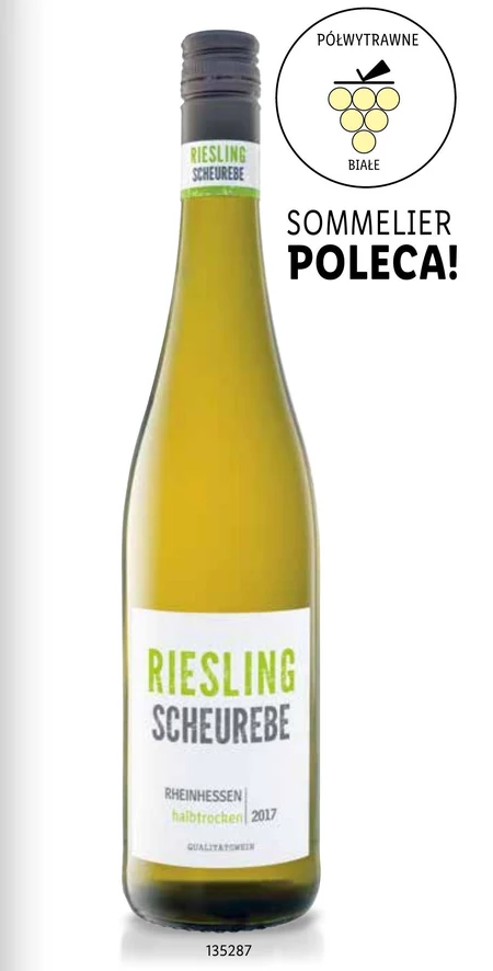 Wino Riesling Scheurebe