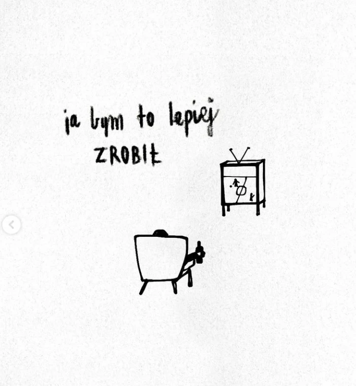 Matylda Damięcka komentuje wczorajszy mecz, fot. https://www.instagram.com/thegirlwhofellonearth/