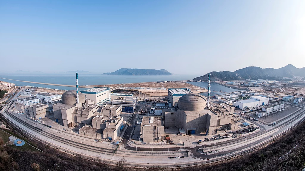 Elektrownia jądrowa w Taishan, Chiny. 