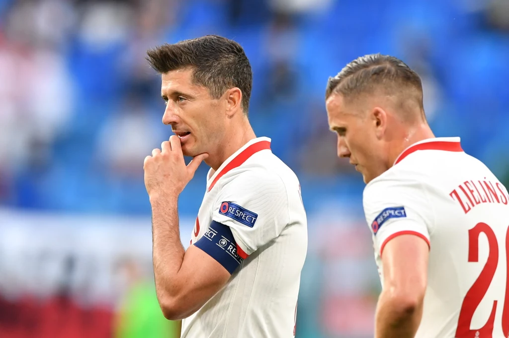 Robert Lewandowski i Piotr Zieliński Robert Lewandowski i Piotr Zieliński
