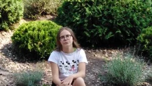 Zaginiona 14-letnia Nikola Kałat (źródło: KPP Wschowa)