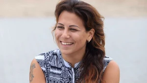 Krystyna na planie programu "Rolnik szuka żony 2"