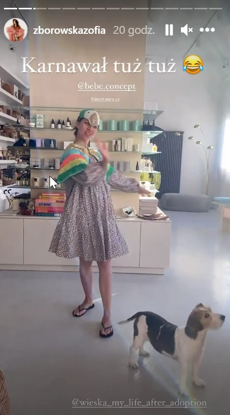Zofia Zborowska Instagram/ fot. @zborowskazofia 