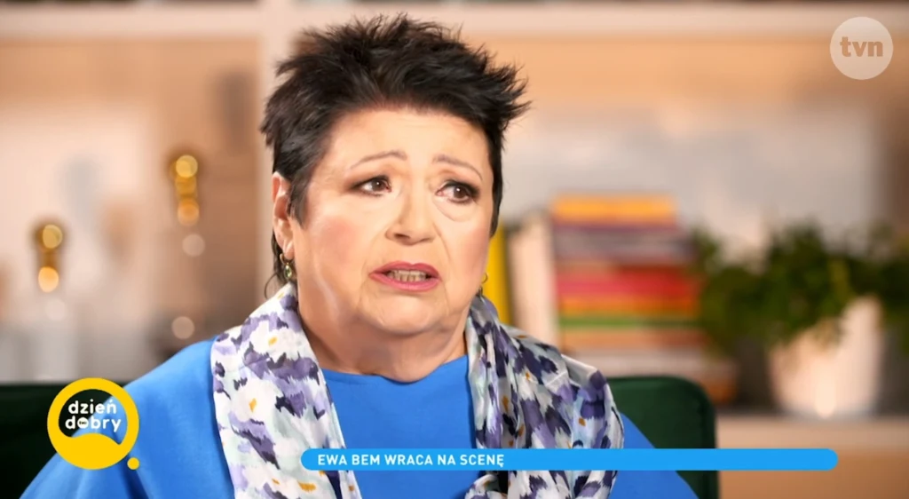 Ewa Bem w "Dzien dobry TVN" Ewa Bem w "Dzien dobry TVN"