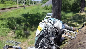 Tragiczne czołowe zderzenie z ciężarówką