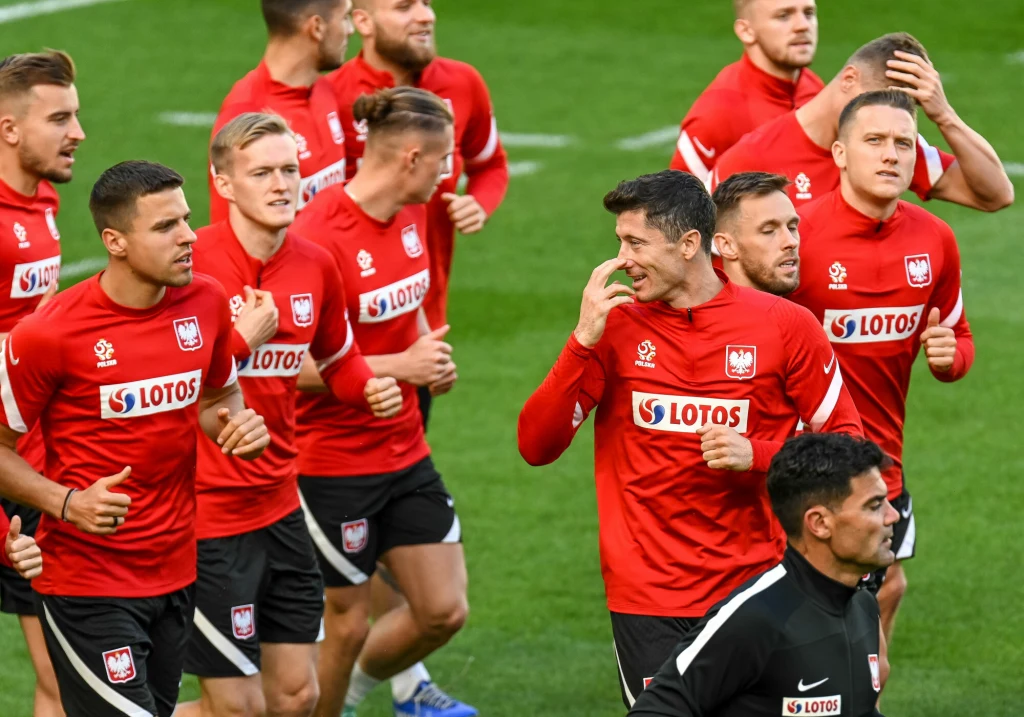 Trening reprezentacji Polski