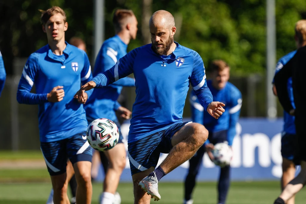 Trening reprezentacji Finlandii na Euro 2020