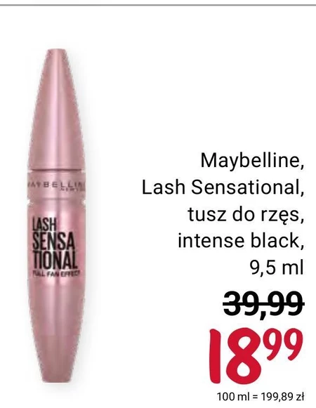 Tusz do rzęs Maybelline