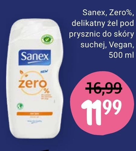 Żel pod prysznic Sanex