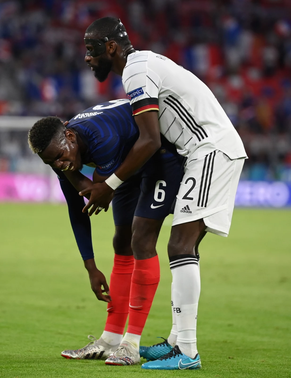 Paul Pogba oraz Antonio Ruediger