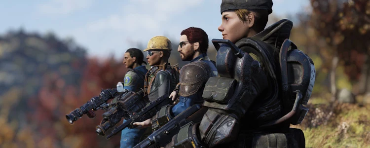 Czy chcesz eksplorować z najbliższymi sojusznikami czy po prostu potrzebujesz pomocnej dłoni podczas trudnego wydarzenia, Fallout 76 jest najlepszy wtedy, gdy grasz z towarzyszami. Istnieją dwa rodzaje drużyn w Falloucie 76: zwykłe i publiczne. Zwykłe drużyny pozwalają ci zaprosić konkretnych znajomych i graczy do grupy, można je także stworzyć w menu głównym przed dołączeniem do świata. Drużyny publiczne pozwalają każdemu w twoim obecnym świecie dowolnie dołączać i opuszczać drużynę. Zapewniają one też swoim członkom wzmocnienia zależne od wyboru tworzonej drużyny publicznej. Czy chcesz eksplorować z najbliższymi sojusznikami czy po prostu potrzebujesz pomocnej dłoni podczas trudnego wydarzenia, Fallout 76 jest najlepszy wtedy, gdy grasz z towarzyszami. Istnieją dwa rodzaje drużyn w Falloucie 76: zwykłe i publiczne. Zwykłe drużyny pozwalają ci zaprosić konkretnych znajomych i graczy do grupy, można je także stworzyć w menu głównym przed dołączeniem do świata. Drużyny publiczne pozwalają każdemu w twoim obecnym świecie dowolnie dołączać i opuszczać drużynę. Zapewniają one też swoim członkom wzmocnienia zależne od wyboru tworzonej drużyny publicznej.