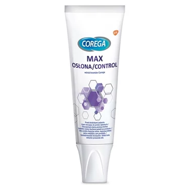 Corega Power Max Krem mocujący do protez zębowych neutralny smak 40 g - 4