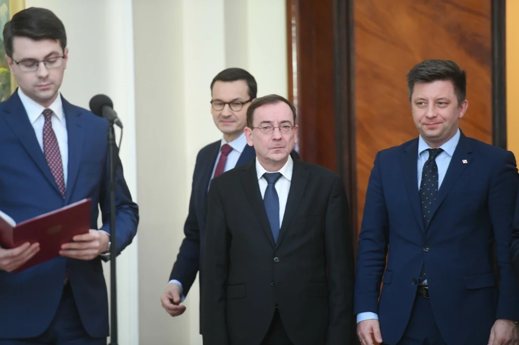 Piotr Muller, Mateusz Morawiecki, Mariusz Kamiński i Michał Dworczyk