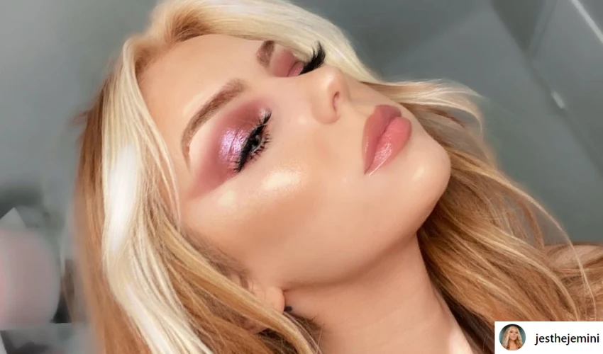Jessy Volk uwielbia make-up, ale równie dobrze czuje się bez makijażu Jessy Volk uwielbia make-up, ale równie dobrze czuje się bez makijażu