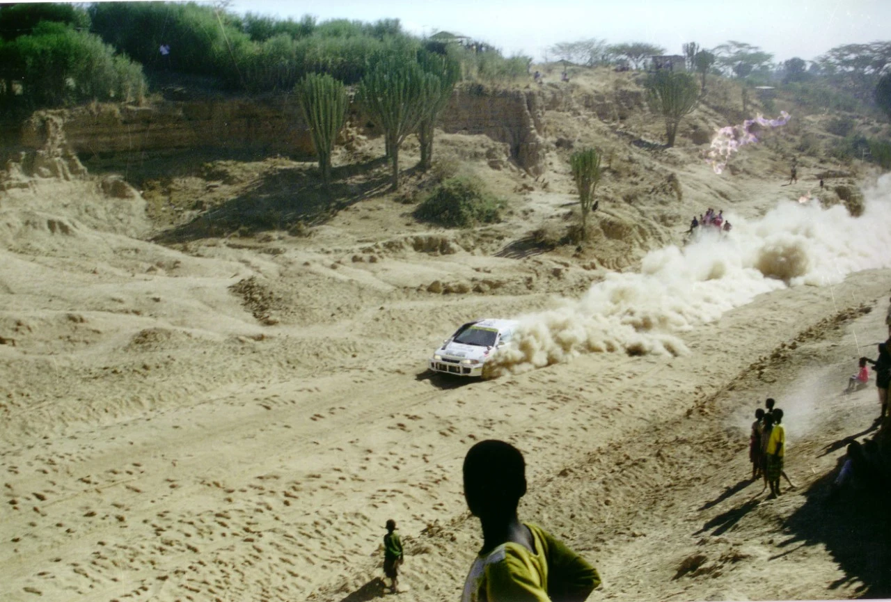 Sobiesław Zasada na Rajdzie Safari, 1997 r.