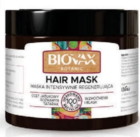 Maseczka do włosów Biovax