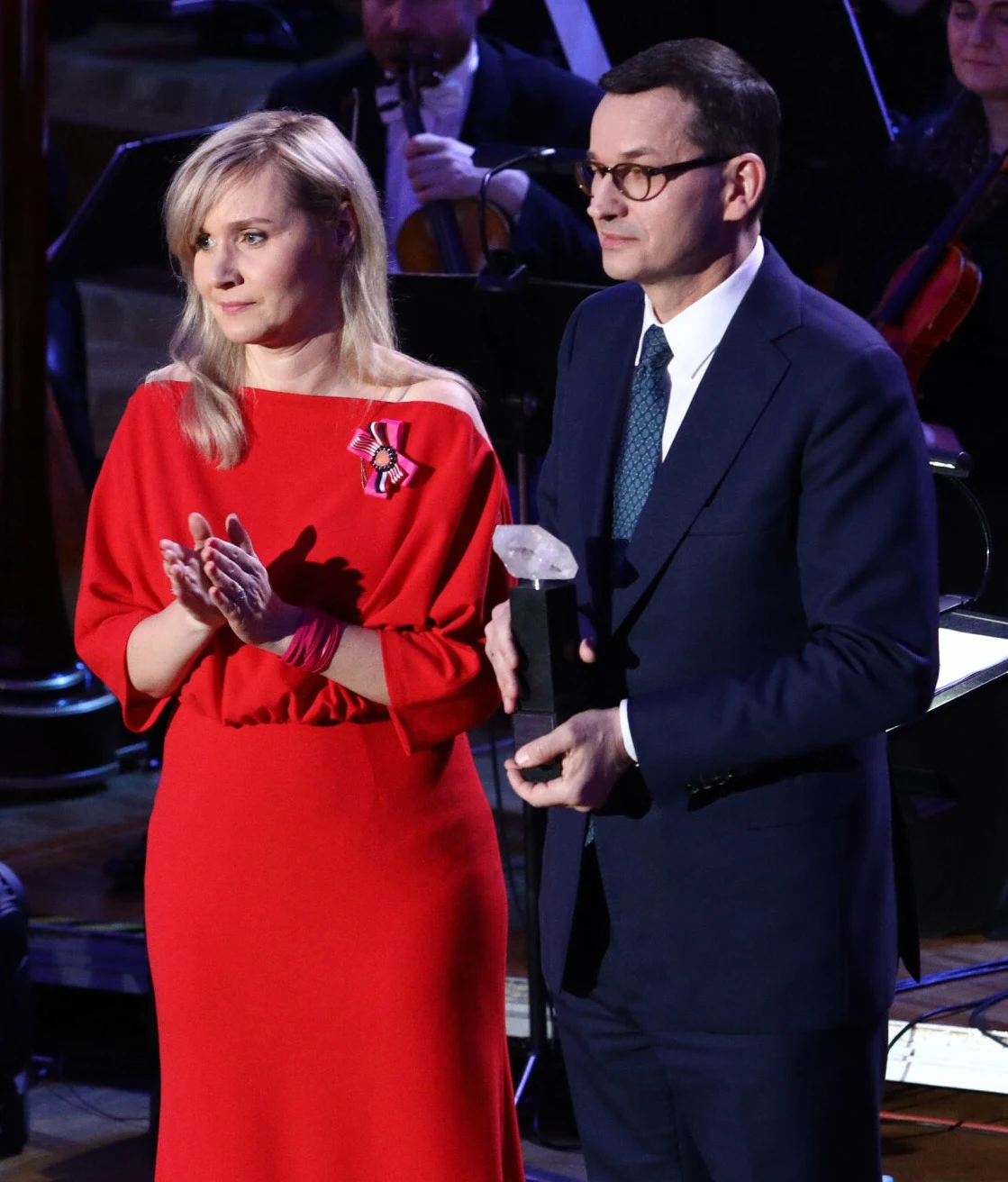 Katarzyna Gójska na Gali Człowieka Roku Katarzyna Gójska na Gali Człowieka Roku