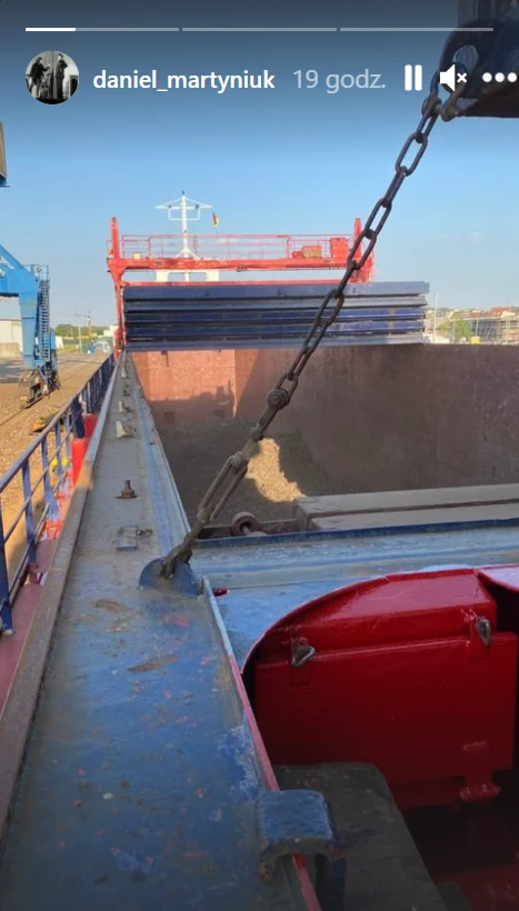 Daniel Martyniuk pokazał zdjęcia z portu /https://www.instagram.com/daniel_martyniuk/ Daniel Martyniuk pokazał zdjęcia z portu /https://www.instagram.com/daniel_martyniuk/