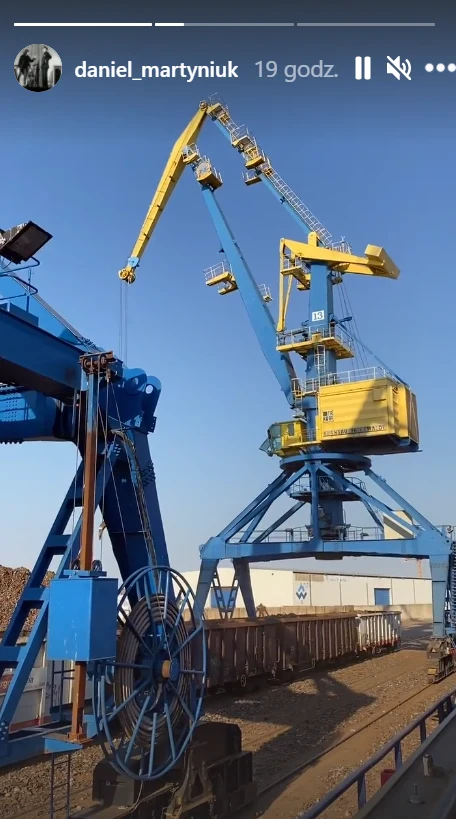 Daniel Martyniuk pokazał zdjęcia z portu /https://www.instagram.com/daniel_martyniuk/ Daniel Martyniuk pokazał zdjęcia z portu /https://www.instagram.com/daniel_martyniuk/