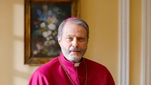 Artur Żmijewski na planie "Ojca Mateusza"