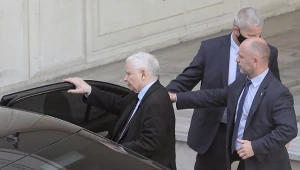 Prezes PiS Jarosław Kaczyński