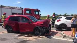 W wypadku na obwodnicy Daleszyc ucierpiało w sumie sześć osób