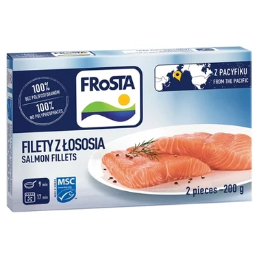 FRoSTA Filety z łososia 200 g  - 5