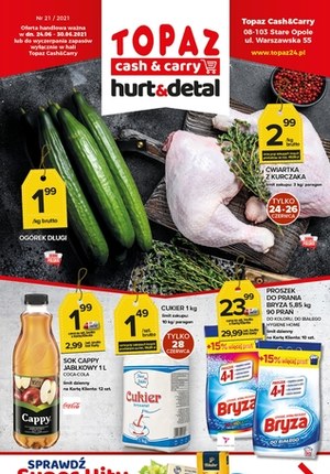 Gazetka promocyjna Topaz - Topaz - nowa oferta hurt & detal