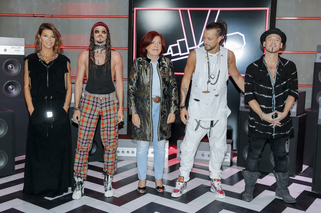 Trzenerzy 11. edycji "The Voice of Poland": Edyta Górniak, Michał Szpak, Urszula Dudziak, Baron i Tomson