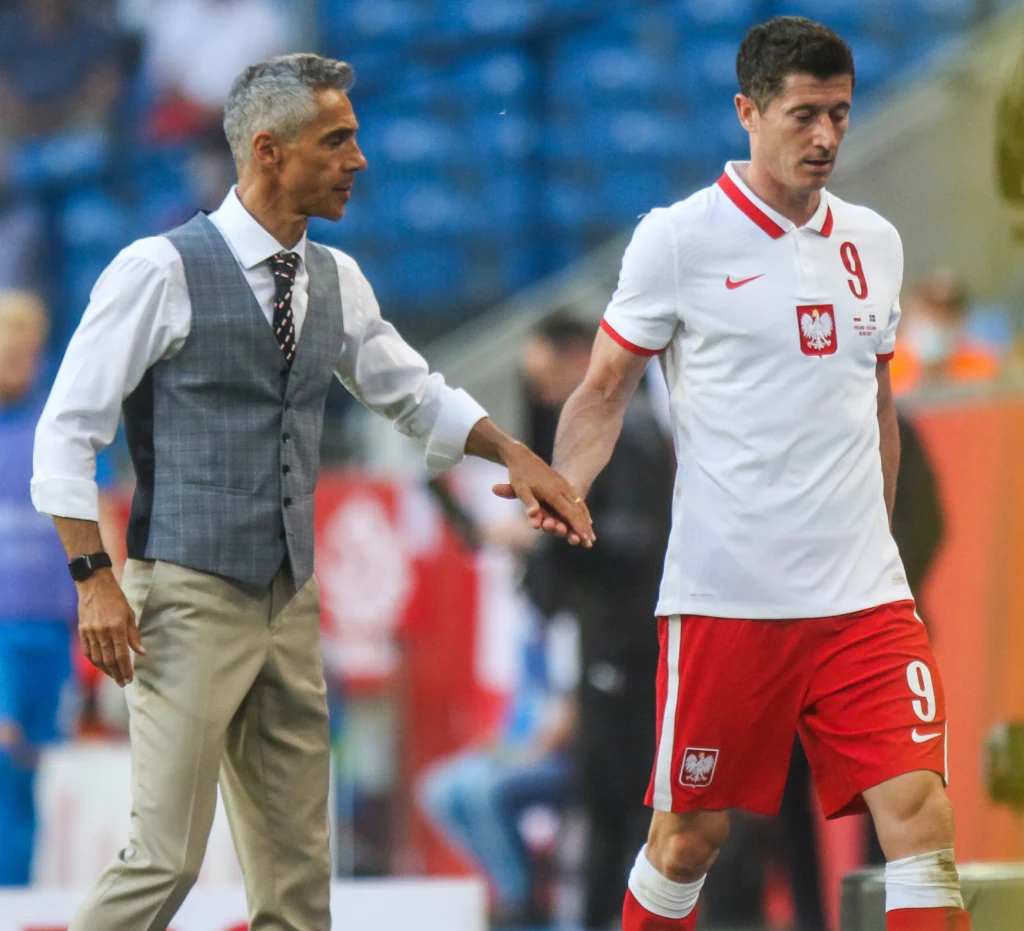 Paulo Sousa i Robert Lewandowski Paulo Sousa i Robert Lewandowski