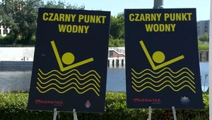 Trzy nowe czarne punkty wodne pojawiają się na mapie Mazowsza
