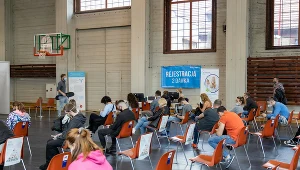 Punkt szczepień w Szczecinie