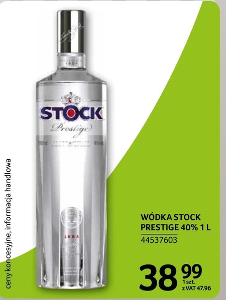 Wódka Stock