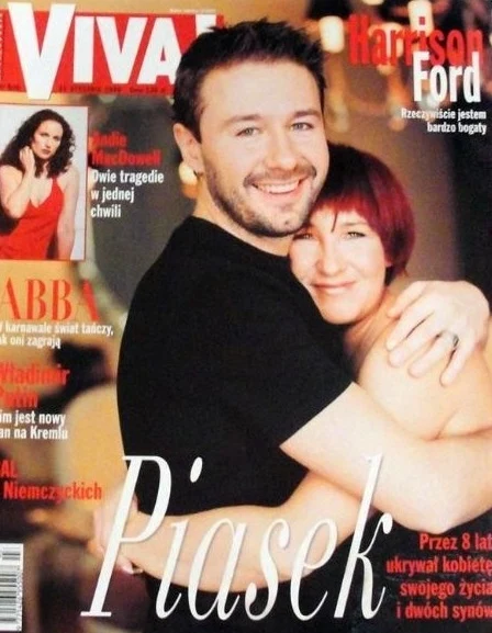 Piasek z partnerką na okładce "Vivy" Piasek z partnerką na okładce "Vivy"