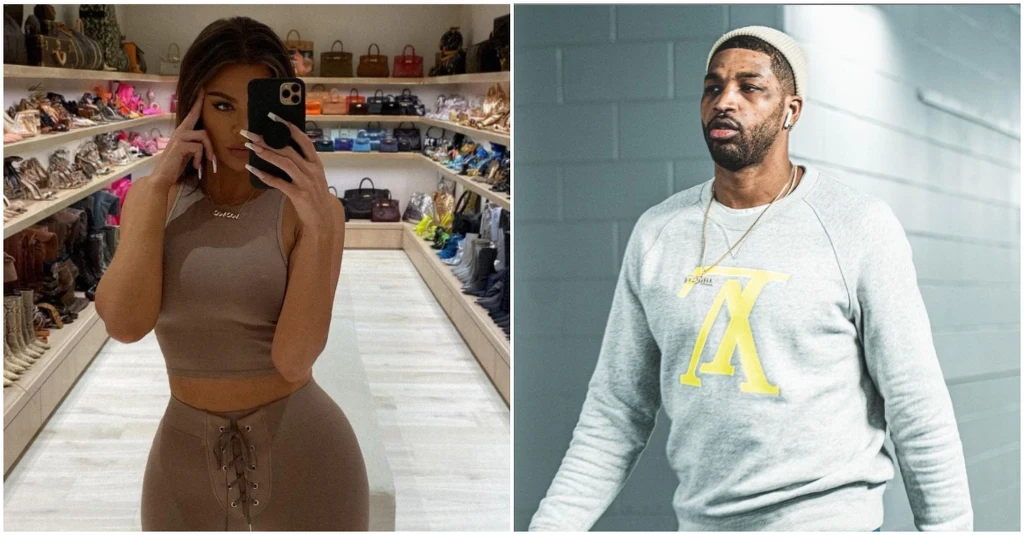 Khloe i Tristan, fot. https://www.instagram.com/khloekardashian/, https://www.instagram.com/realtristan13/