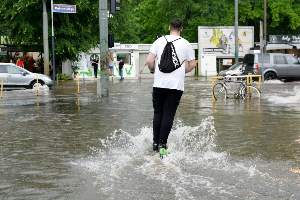 Poznań po burzy Poznań po burzy