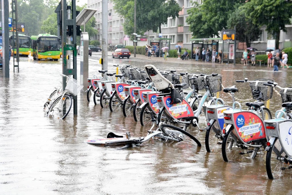 Poznań po burzy Poznań po burzy