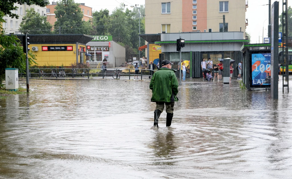 Poznań po burzy Poznań po burzy