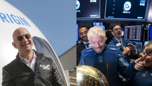 Jeff Bezos kontra kontra Richard Branson - kto wygra wyścig w kosmos?