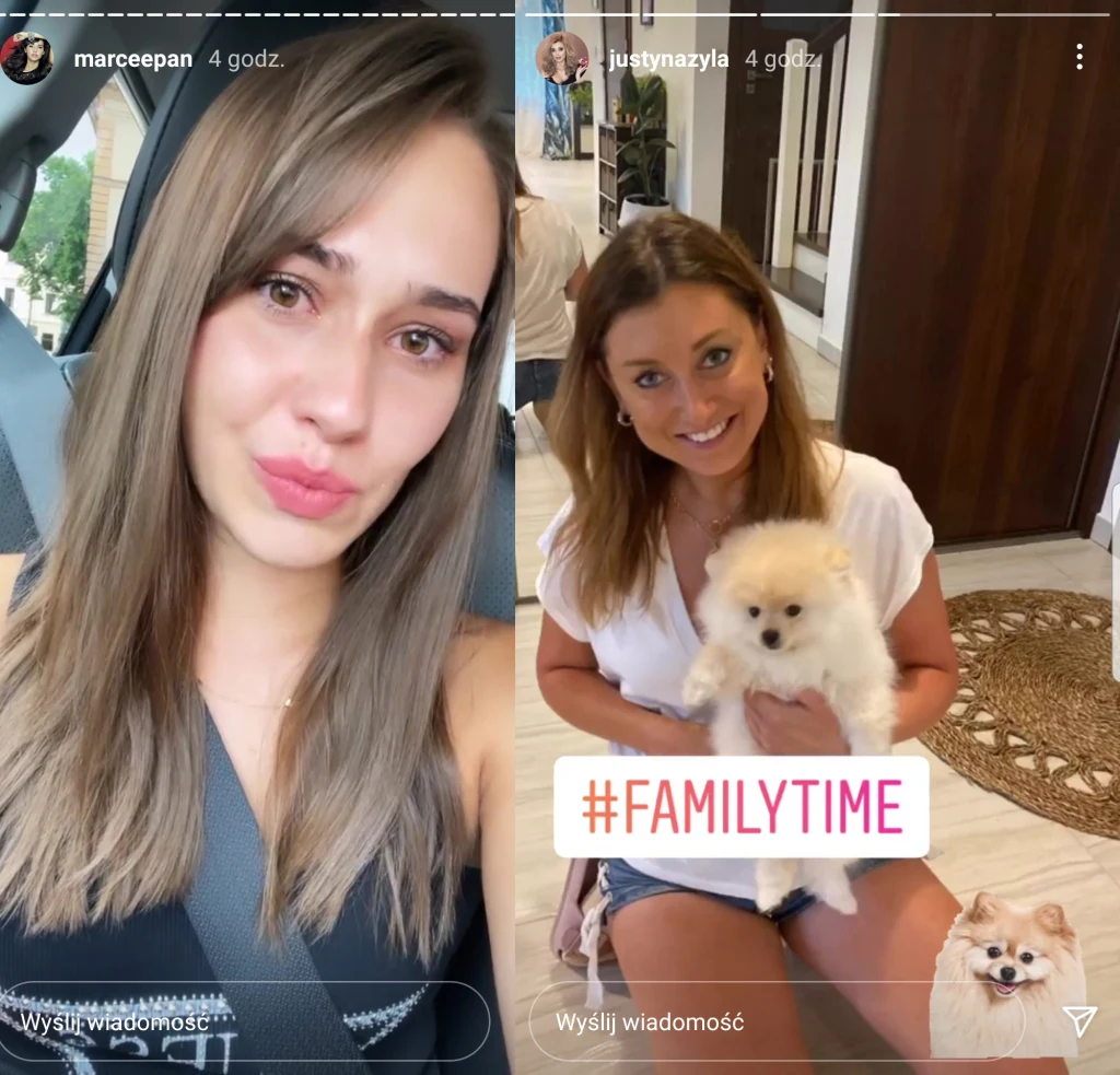 Marcelina Ziętek zalała się łzami. Justyna Żyła ma takiego samego psa jak ma ona