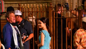 Rachel Zegler na planie "West Side Story" (2019)