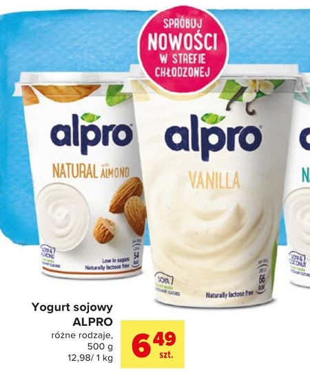 Jogurt sojowy Alpro