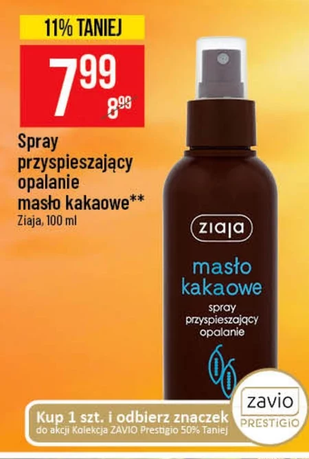 Spray przyspieszający opalanie Ziaja