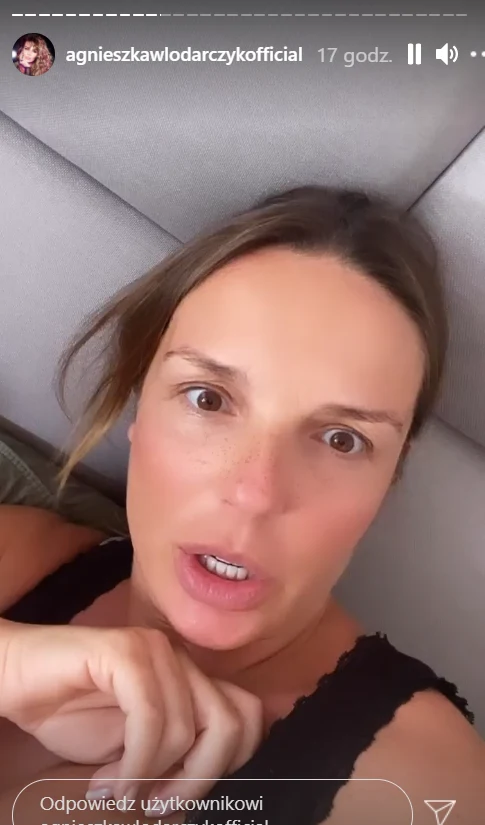 Ciężarna aktorka "podziękowała" hejterom, https://www.instagram.com/agnieszkawlodarczykofficial/