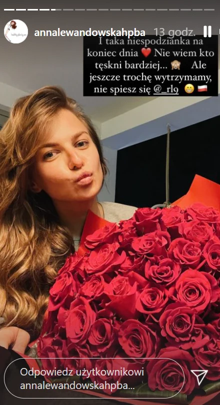 Anna Lewandowska pochwaliła się niespodzianką od męża /https://www.instagram.com/annalewandowskahpba/ Anna Lewandowska pochwaliła się niespodzianką od męża /https://www.instagram.com/annalewandowskahpba/
