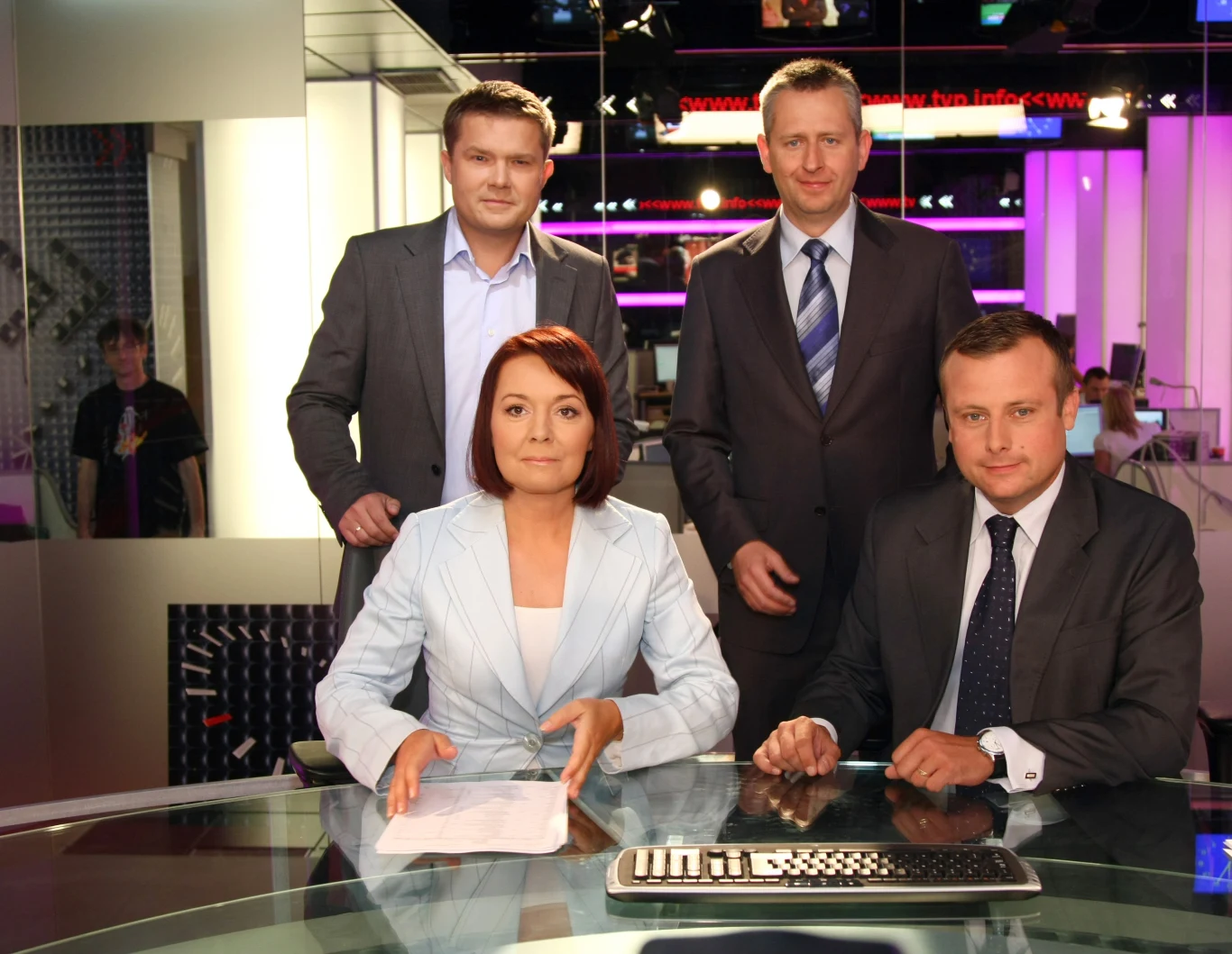 Sławomir Siezieniewski, Danuta Holecka, Jarosław Lewandowski, Adrian Klarenbach Sławomir Siezieniewski, Danuta Holecka, Jarosław Lewandowski, Adrian Klarenbach