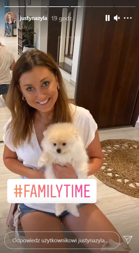 Żyłą kłóci się z dziewczyną Piotra o psa, https://www.instagram.com/justynazyla/