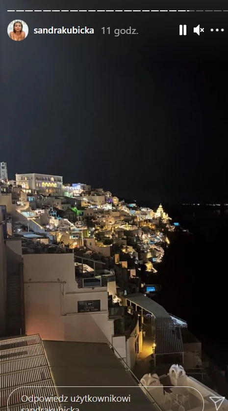 Sandra Kubicka na wakacjach, https://www.instagram.com/sandrakubicka/