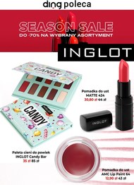 Inglot - wyprzedaż sezonowa